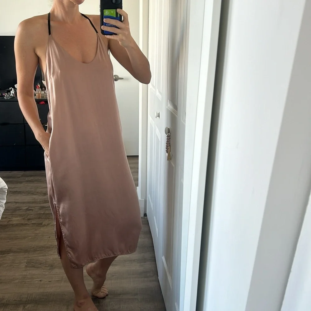 Lunya washable bias silk slip dress size XS - Picture 13 of 15